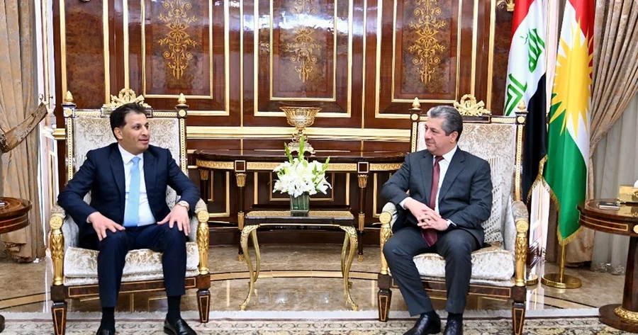 مسرور بارزاني وعقيل مفتن يؤكدان ضرورة التنسيق بين أربيل وبغداد للارتقاء بالقطاع الرياضي